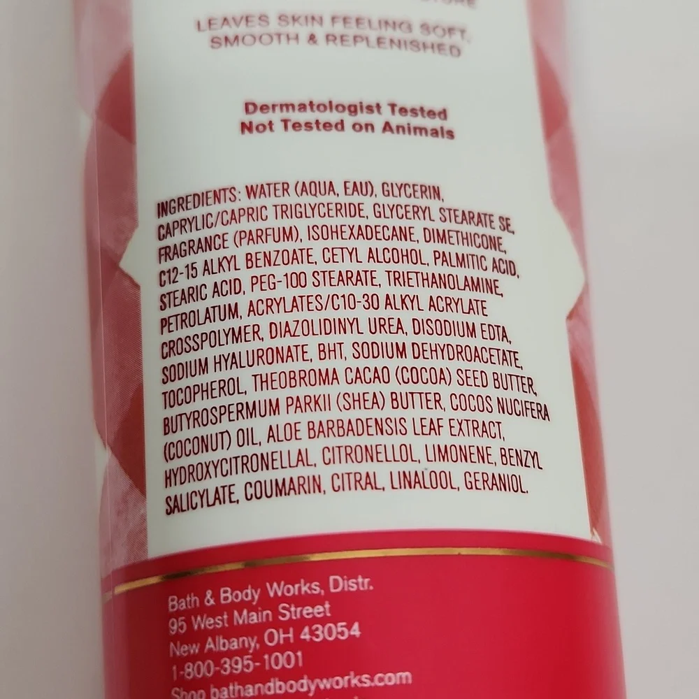 Bath & Body Works Gingham Love Ultimate Hydration Body Cream 8 oz NEW Shea Butte